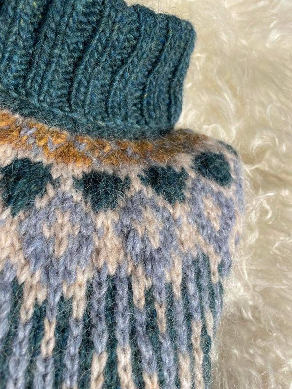 HOPI POLAR teal heather - garnpakke