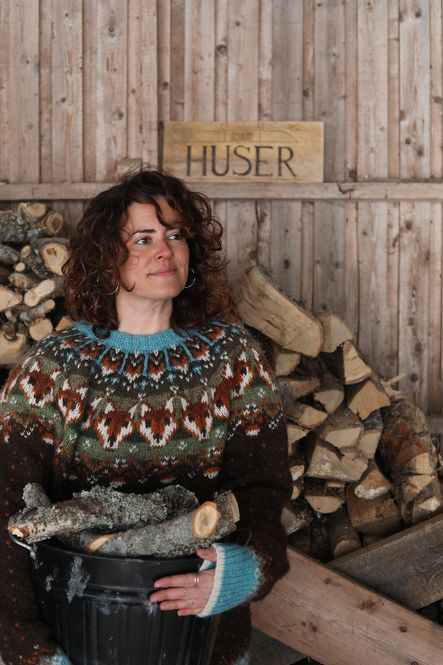 Hovedbilde Forestfox genser - garnpakke