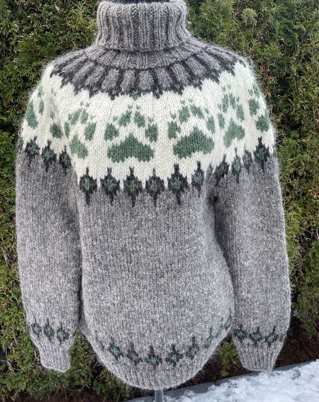 VILLMARKSGENSEREN grey heather-  garnpakke