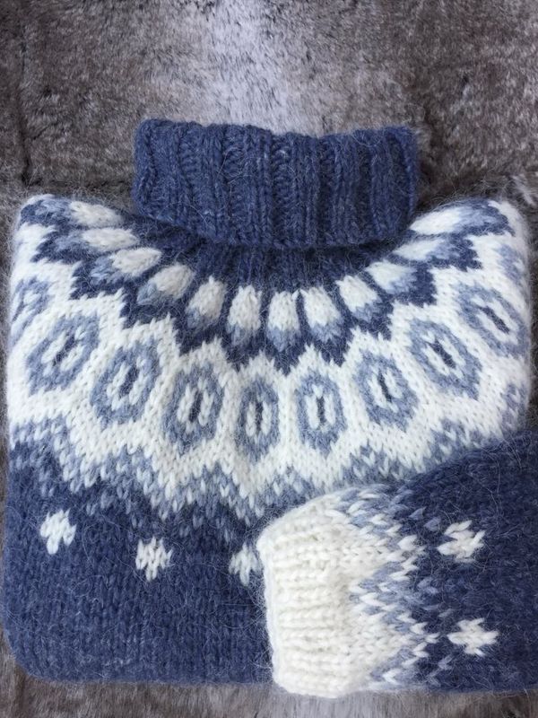 DALUR denim heather - garnpakke
