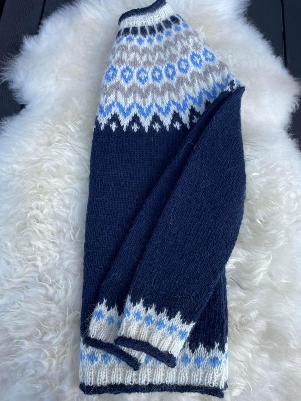 Riddari navy blue -  garnpakke