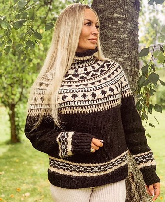 Hovedbilde LEMPI sweater - Digital oppskrift