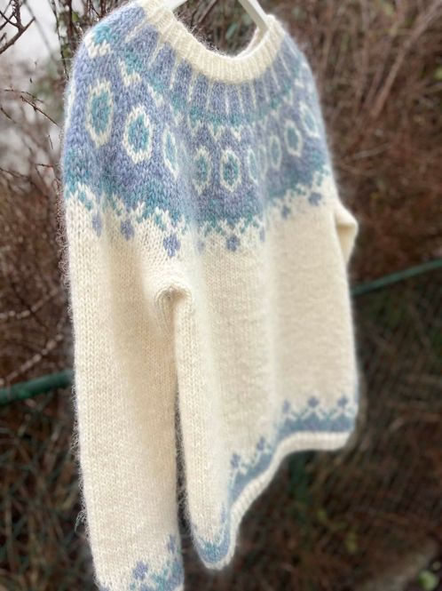 Hovedbilde DALUR white - blue garnpakke