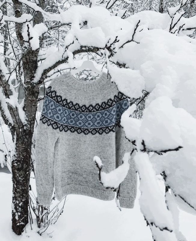 Kuurankukka sweater - garnpakke
