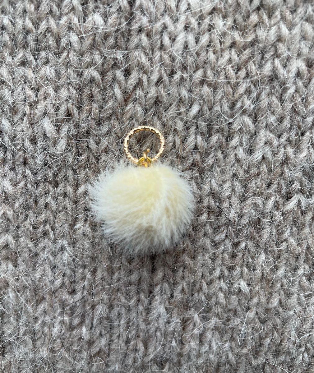 Pelsdusk lys gul m ring