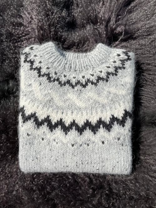 Hovedbilde GEFJUN light grey tweed - garnpakke