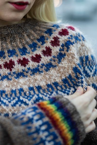Hovedbilde Pride Genseren - garnpakke
