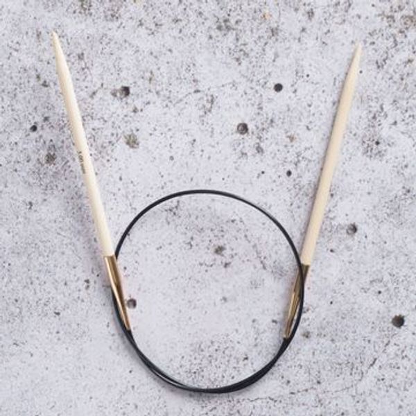 Hovedbilde KnitPro Bamboo rundpinne 40 cm 6.0 mm