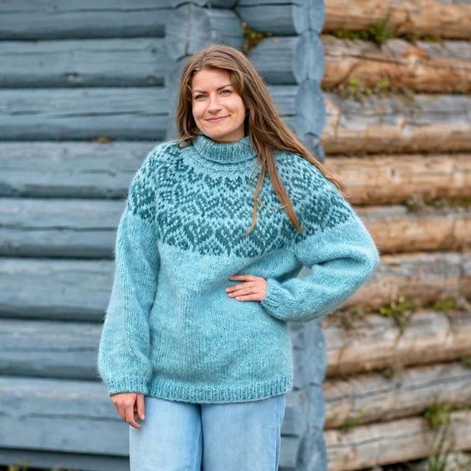 Hovedbilde Ella genser Artic exposure