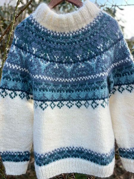 Hovedbilde ALASUQ  POLAR white - garnpakke