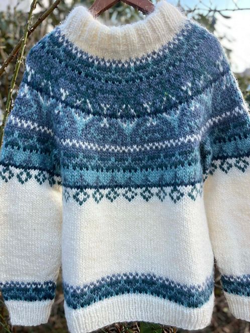 Hovedbilde ALASUQ  POLAR white - garnpakke