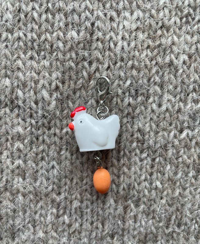 Høne og egg m krok