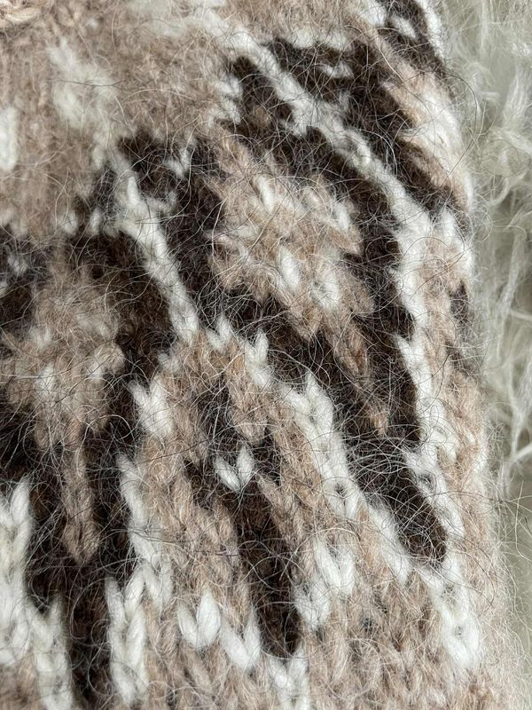Tusseladd POLAR  wheat heather - garnpakke