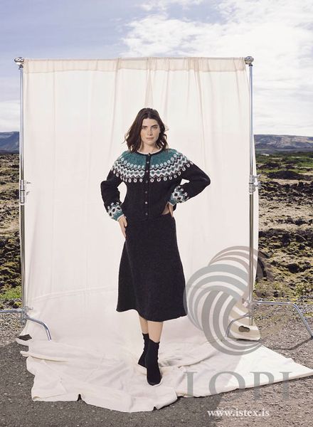 Hovedbilde Punktar - garnpakke mørk